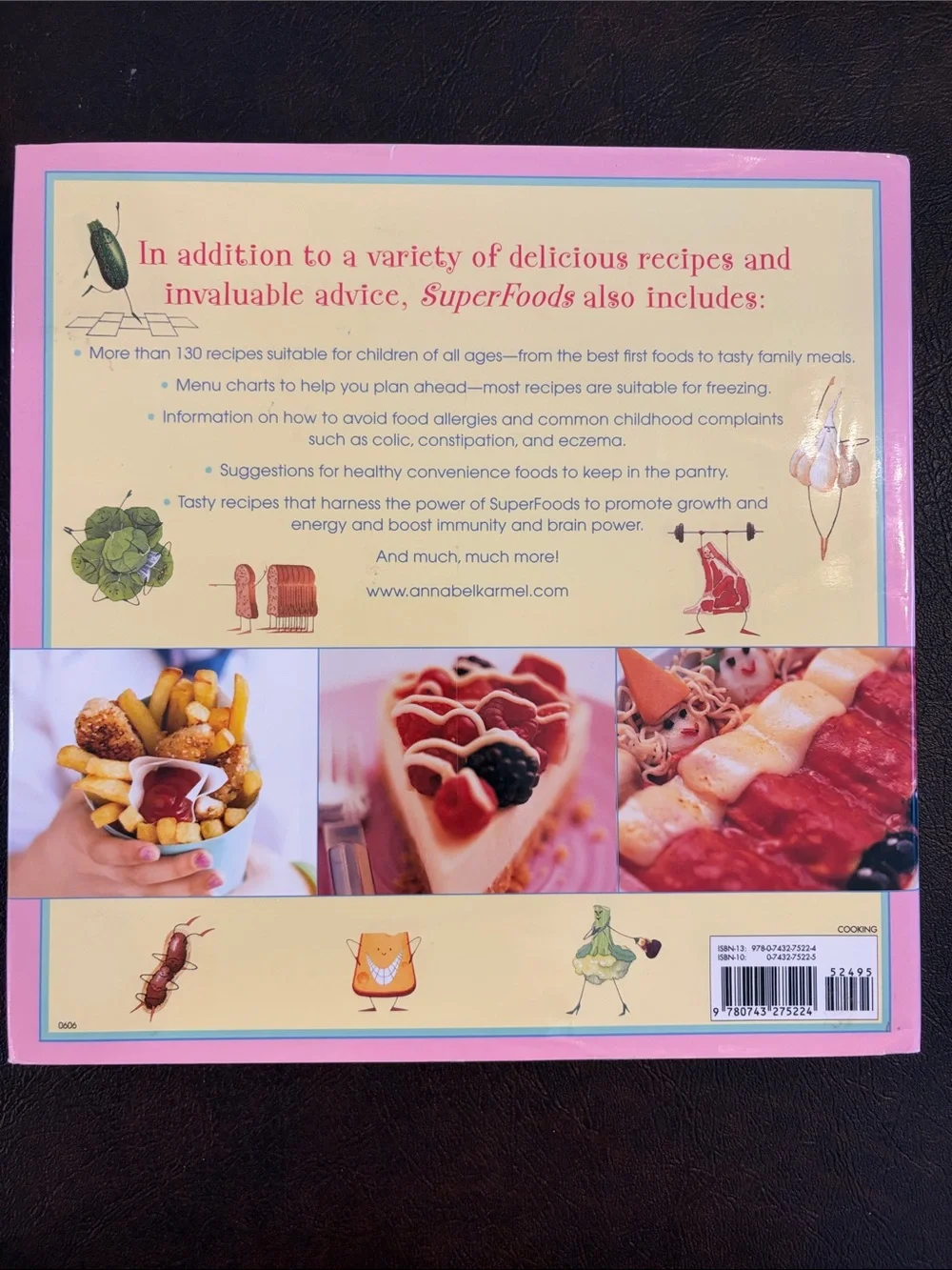 SuperFoods for Babies and Children (Recipe Book)
